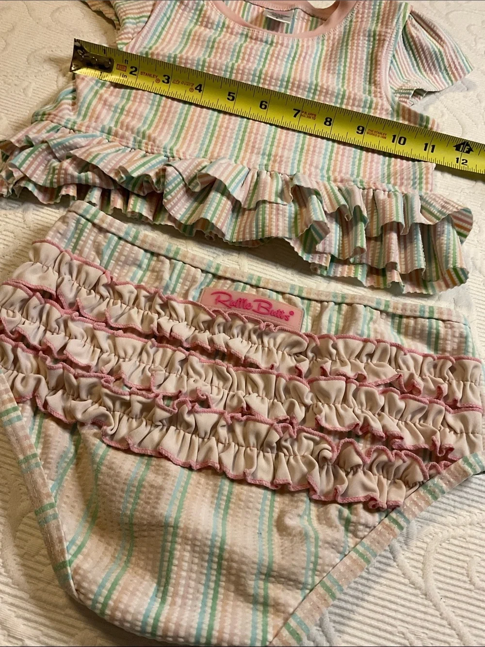Ruffle Butts two piece